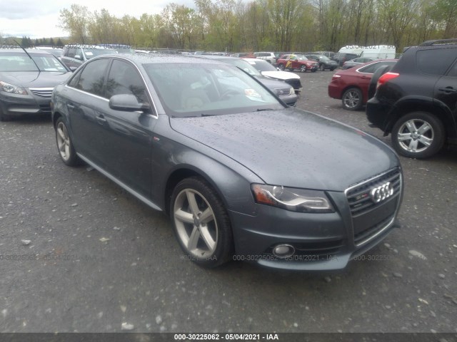 AUDI A4 2012 wauffafl1cn016695