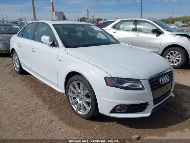 AUDI A4 2012 wauffafl1cn020715