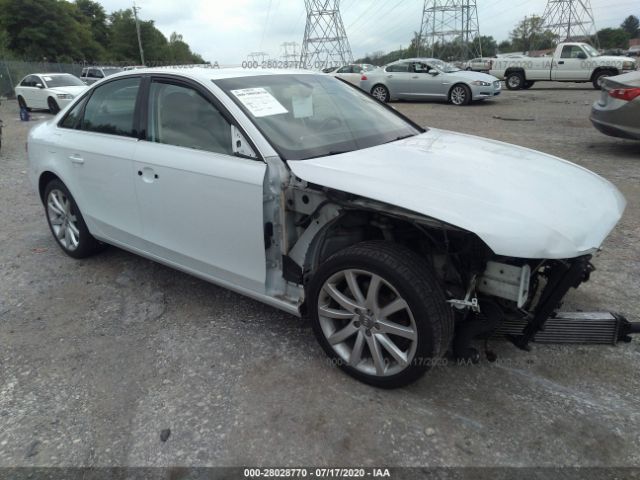 AUDI A4 2013 wauffafl1dn048757