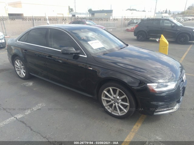 AUDI A4 2014 wauffafl1en007014