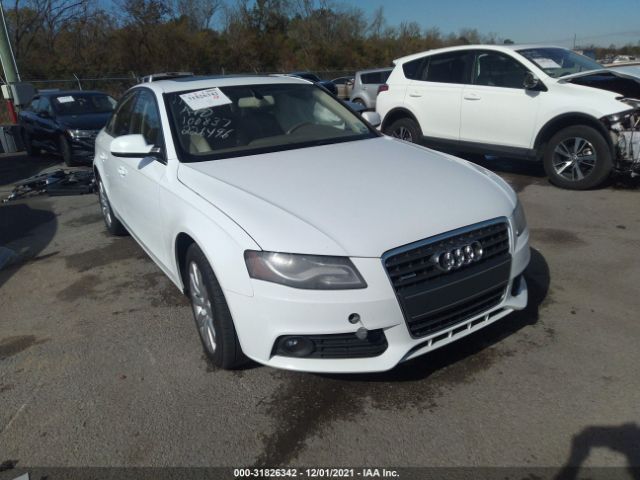 AUDI A4 2011 wauffafl2ba100837