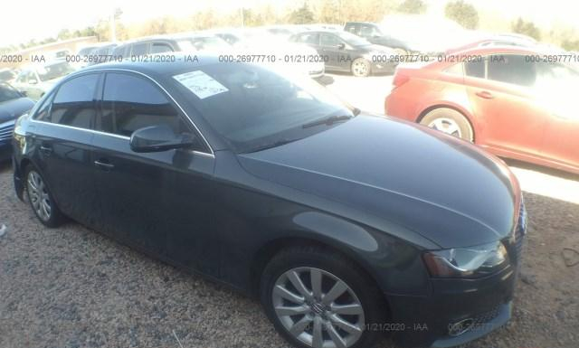 AUDI A4 2010 wauffafl2bn023606