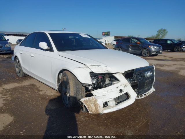 AUDI A4 2011 wauffafl2bn025601