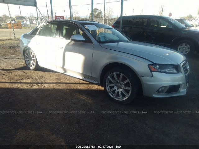 AUDI A4 2012 wauffafl2ca118935