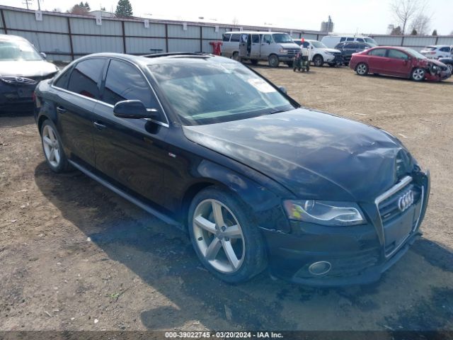 AUDI A4 2012 wauffafl2cn009593