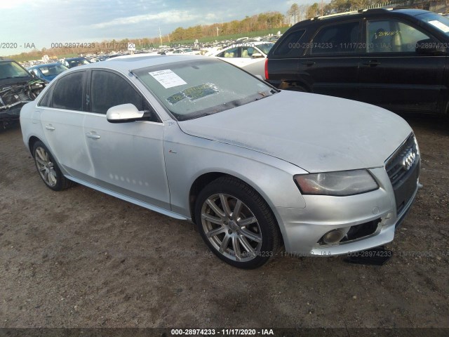 AUDI A4 2012 wauffafl2cn011974