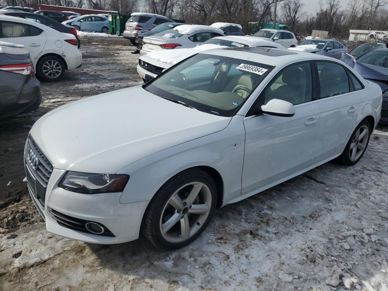 AUDI A4 2012 wauffafl2cn014681