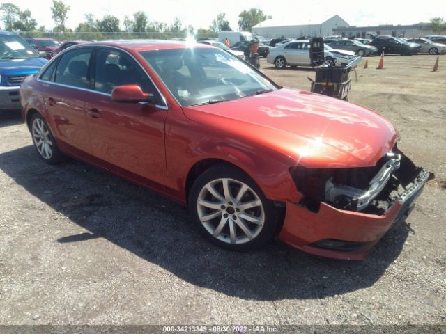 AUDI A4 2013 wauffafl2da165030