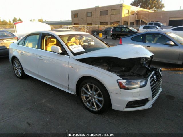 AUDI A4 2014 wauffafl2en033489