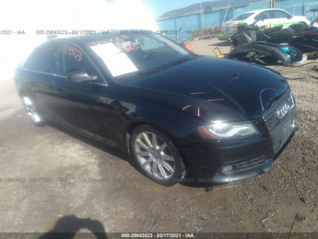 AUDI A4 2010 wauffafl3an016047