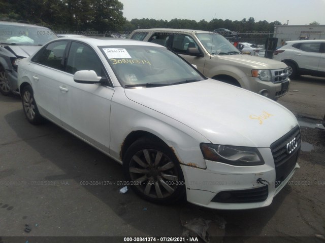 AUDI A4 2010 wauffafl3an051381