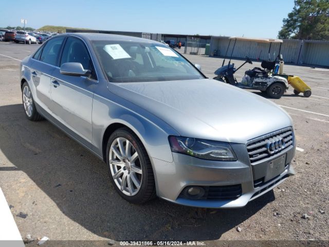 AUDI A4 2011 wauffafl3bn028751