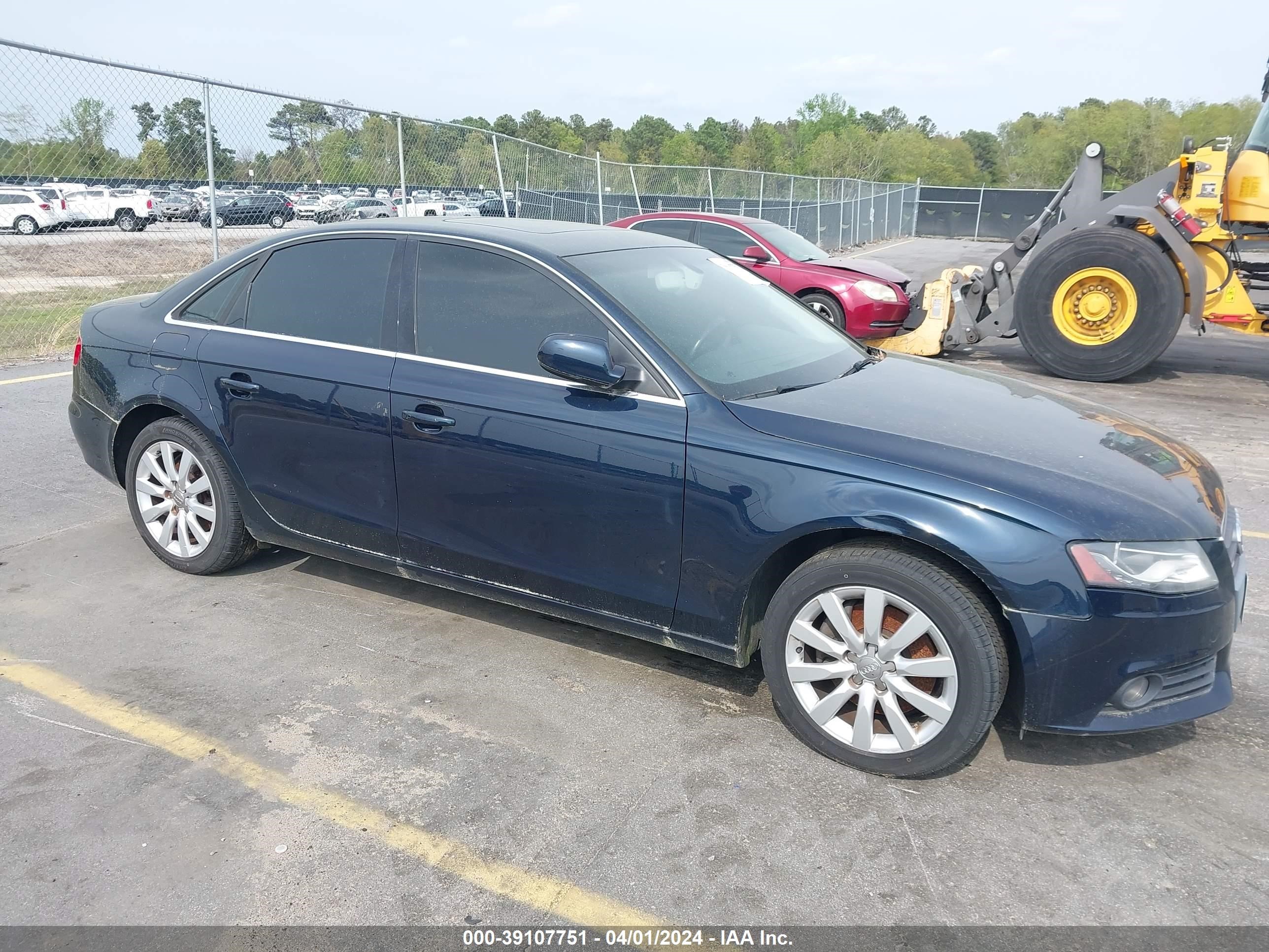 AUDI A4 2011 wauffafl3bn032959