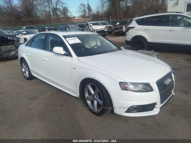 AUDI A4 2012 wauffafl3ca057918