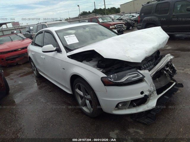 AUDI A4 2012 wauffafl3ca070457