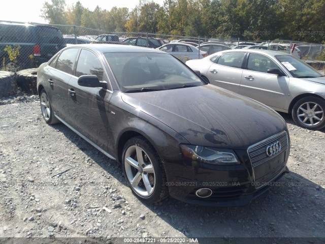 AUDI A4 2012 wauffafl3cn004936