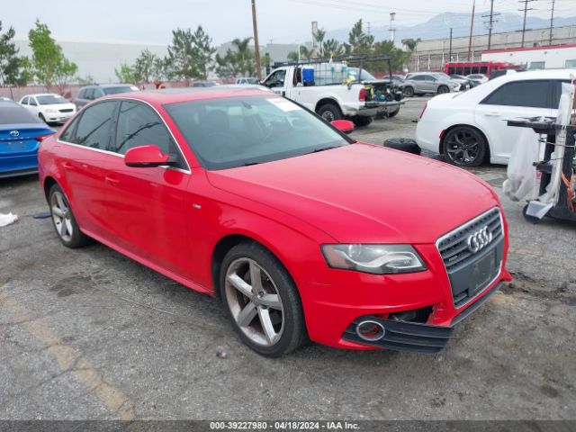 AUDI A4 2012 wauffafl3cn010896