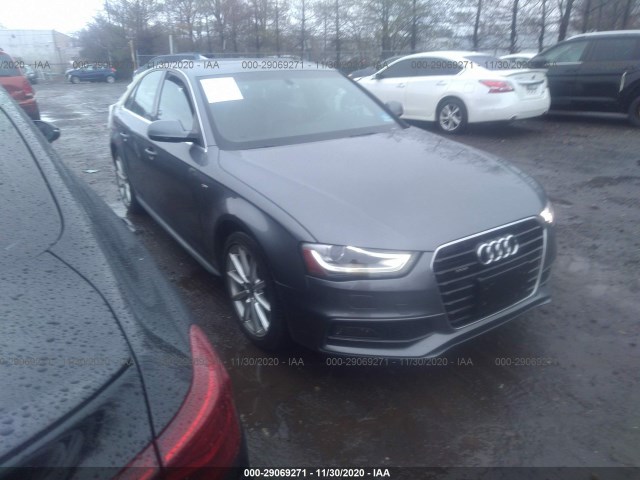 AUDI A4 2014 wauffafl3en016362