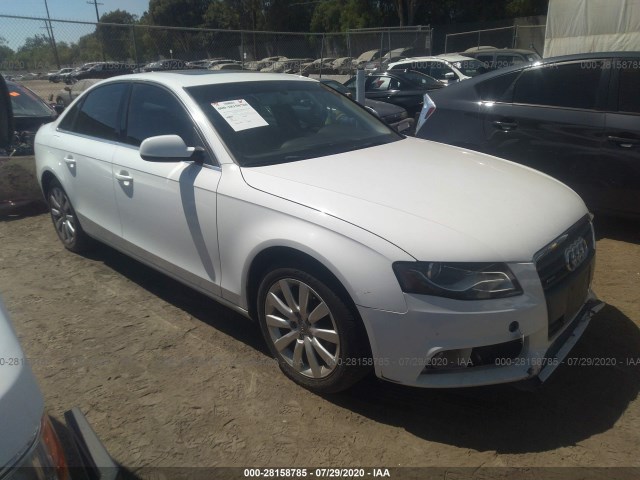 AUDI A4 2010 wauffafl4an016929