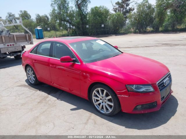 AUDI A4 2010 wauffafl4an051177