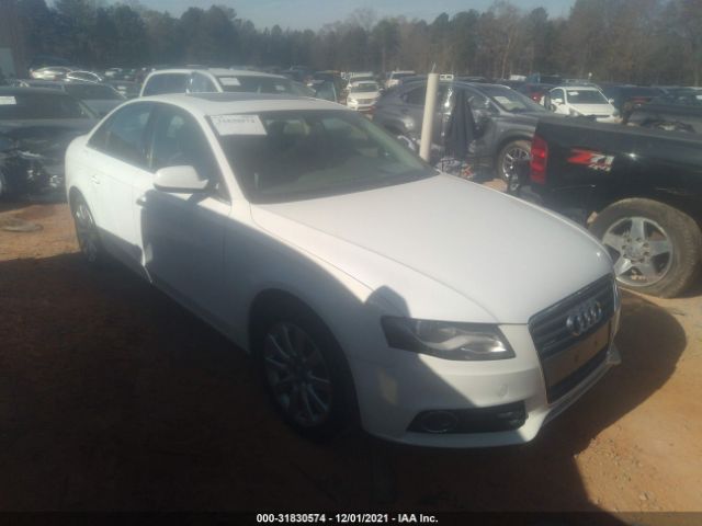 AUDI A4 2010 wauffafl4an059179