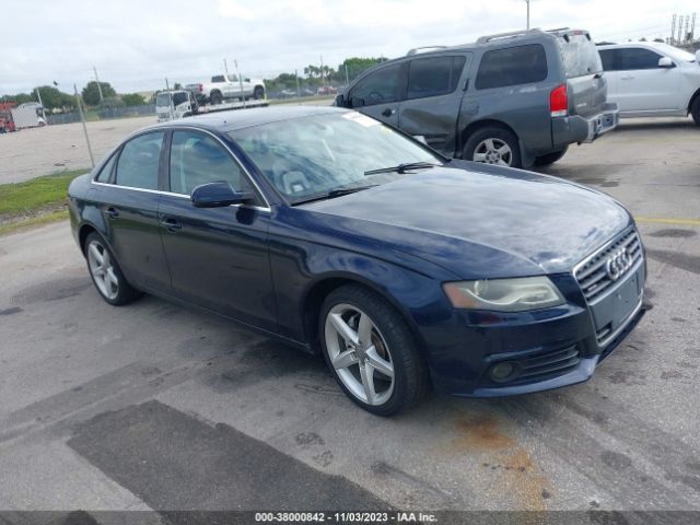 AUDI A4 2011 wauffafl4bn016270