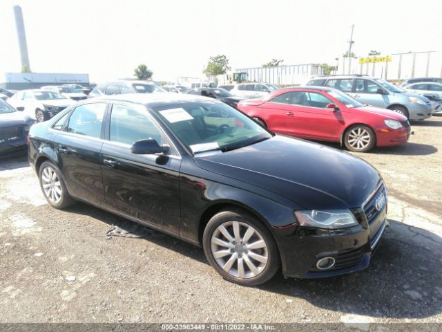 AUDI A4 2011 wauffafl4bn020528