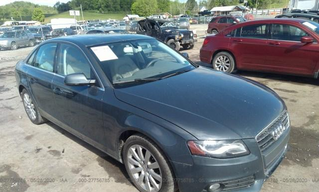 AUDI A4 2011 wauffafl4bn034316