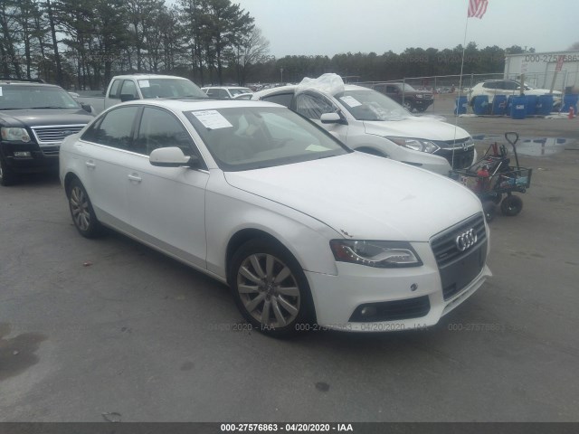 AUDI A4 2011 wauffafl4bn035384