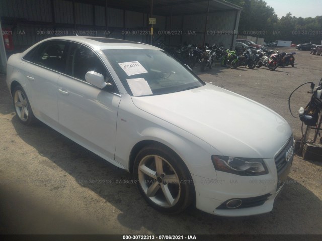 AUDI A4 2012 wauffafl4cn009725