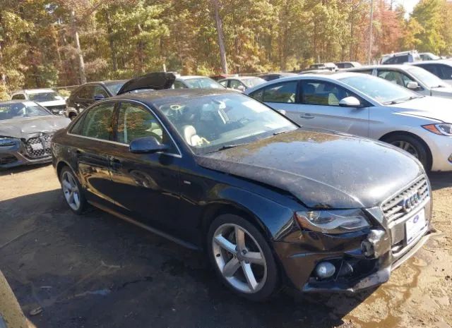 AUDI A4 2012 wauffafl4cn016772