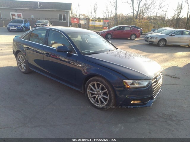 AUDI A4 2014 wauffafl4en018850