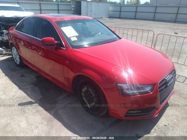 AUDI A4 2014 wauffafl4en029511