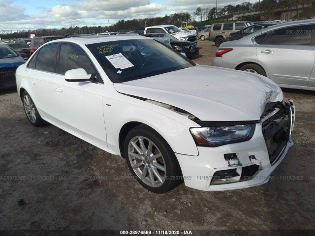 AUDI A4 2014 wauffafl4fn003606