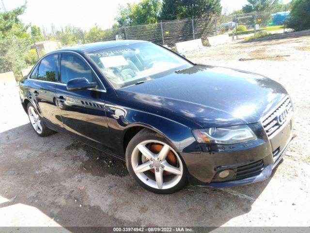 AUDI A4 2011 wauffafl5bn024250