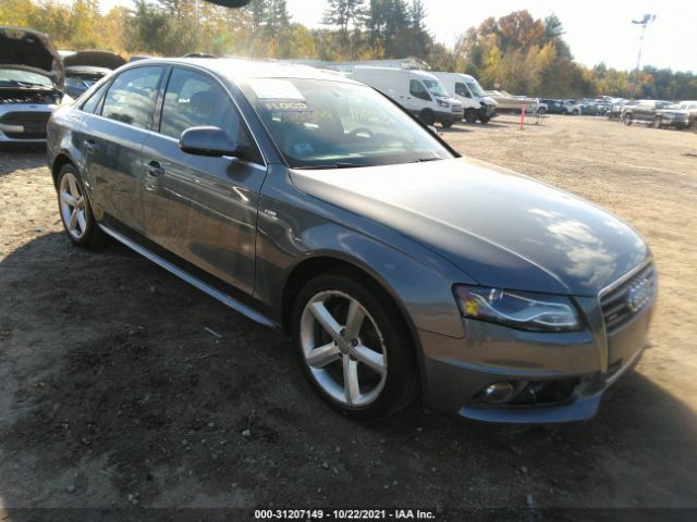 AUDI A4 2012 wauffafl5ca102437