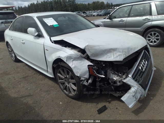 AUDI A4 2012 wauffafl5ca115480