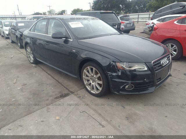 AUDI A4 2012 wauffafl5ca116712