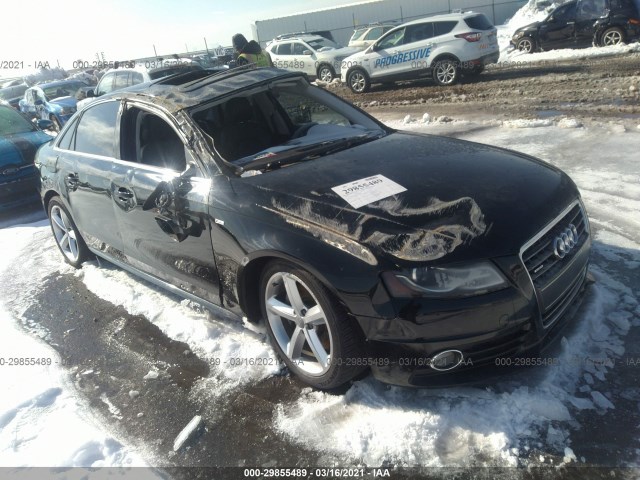 AUDI A4 2012 wauffafl5cn009362