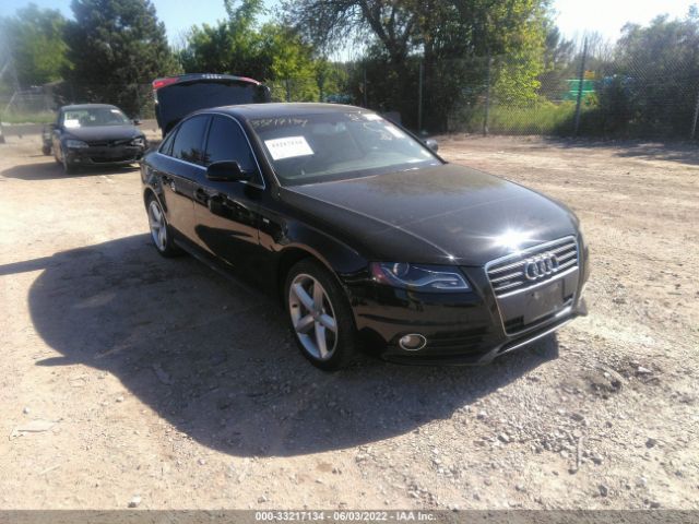 AUDI A4 2012 wauffafl5cn016358