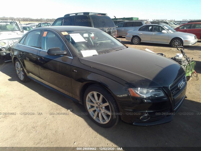 AUDI A4 2012 wauffafl5cn020457