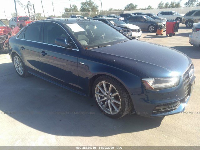 AUDI A4 2014 wauffafl5en012605