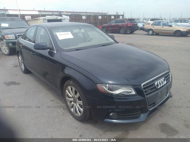 AUDI A4 2010 wauffafl6an010484