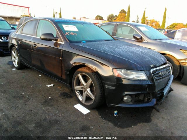 AUDI A4 2010 wauffafl6an043579