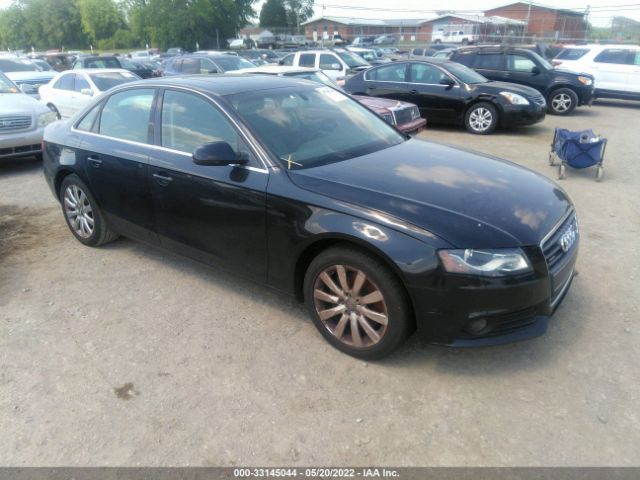 AUDI A4 2010 wauffafl6an055179