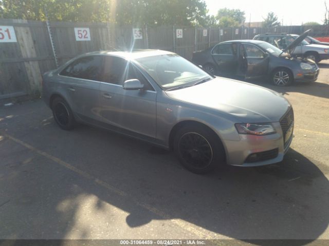 AUDI A4 2010 wauffafl6an059362