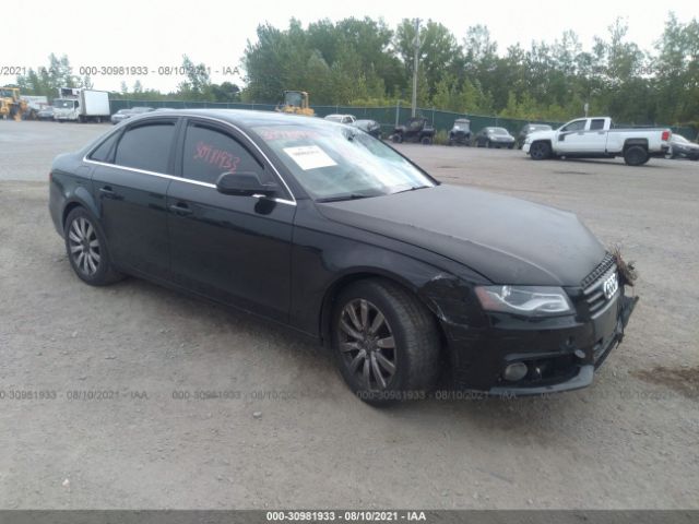 AUDI A4 2011 wauffafl6bn022314