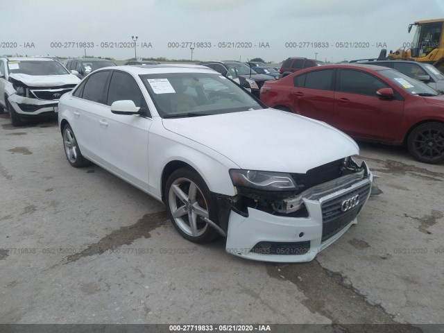 AUDI A4 2011 wauffafl6bn024306