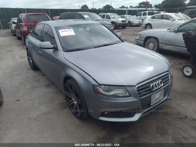 AUDI A4 2011 wauffafl6bn028825