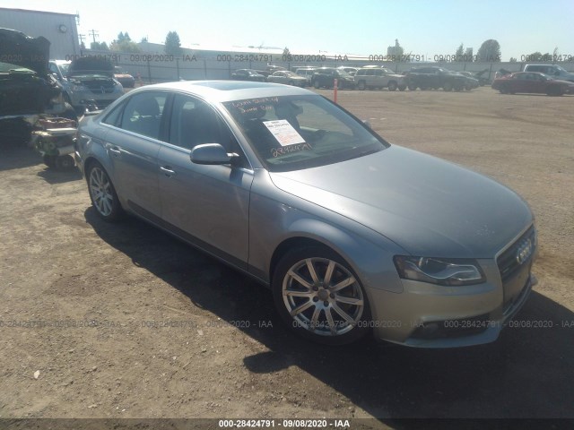 AUDI A4 2011 wauffafl6bn046869